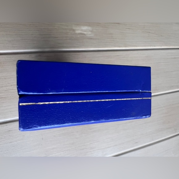 Vintage Waterman Paris Blue Marble Gold Trim Ballpoint Pen with Case - Picture 9 of 9